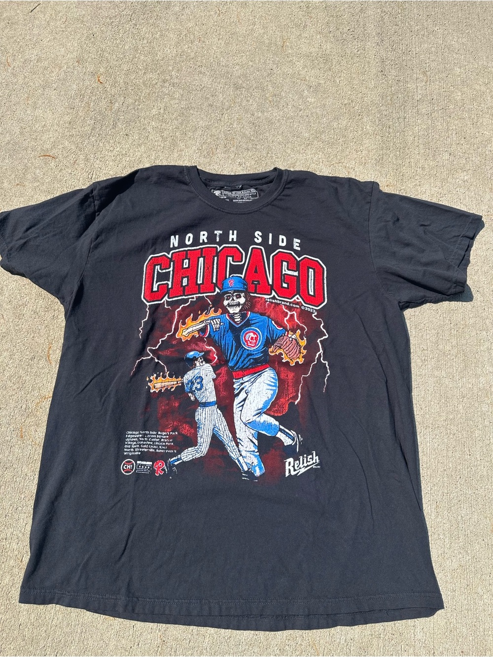 North Side Chicago Graphic Tee - Black